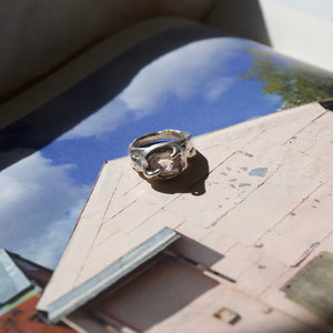 Rose Quartz Princess Ring