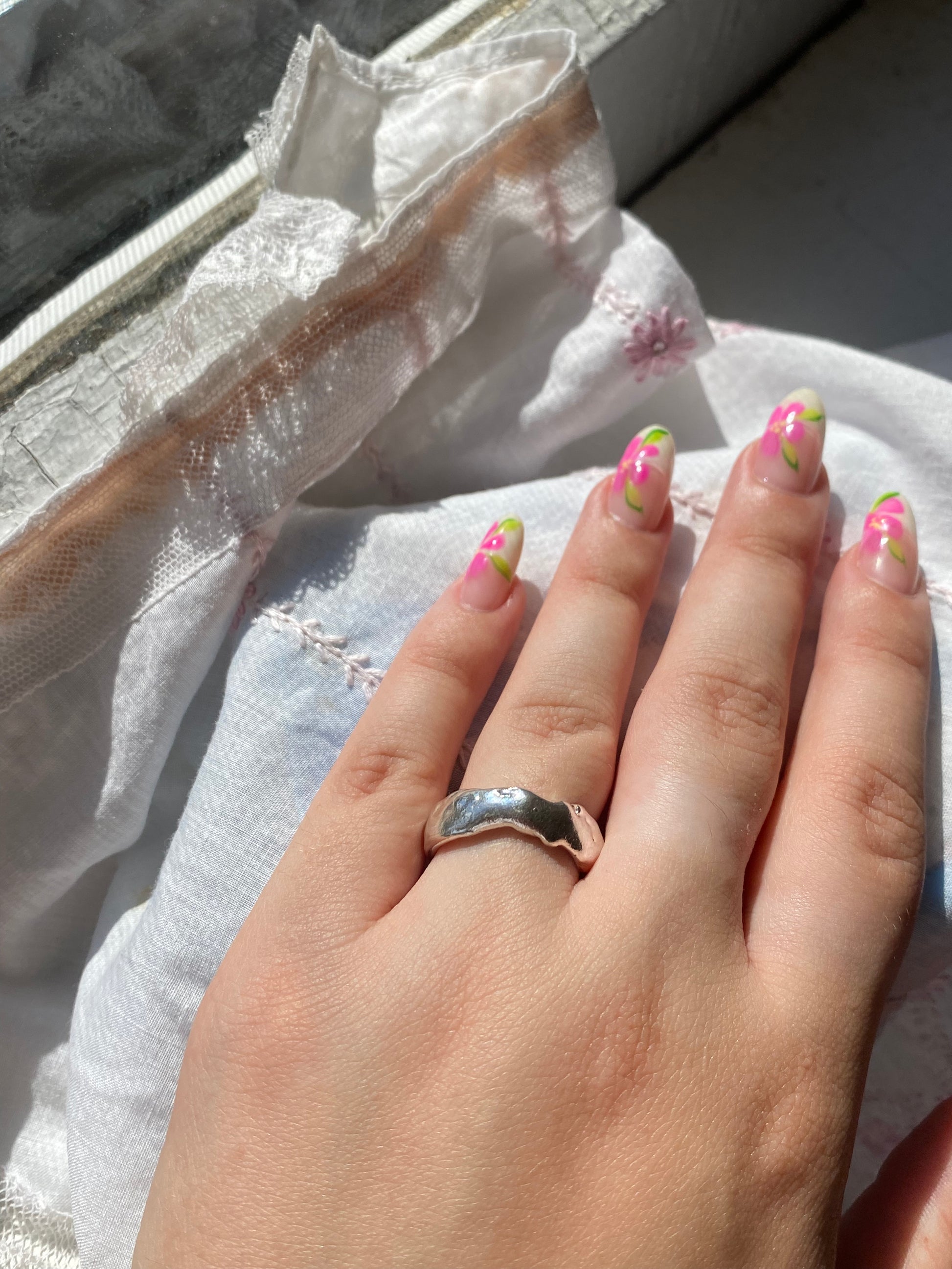 Organic Band Ring