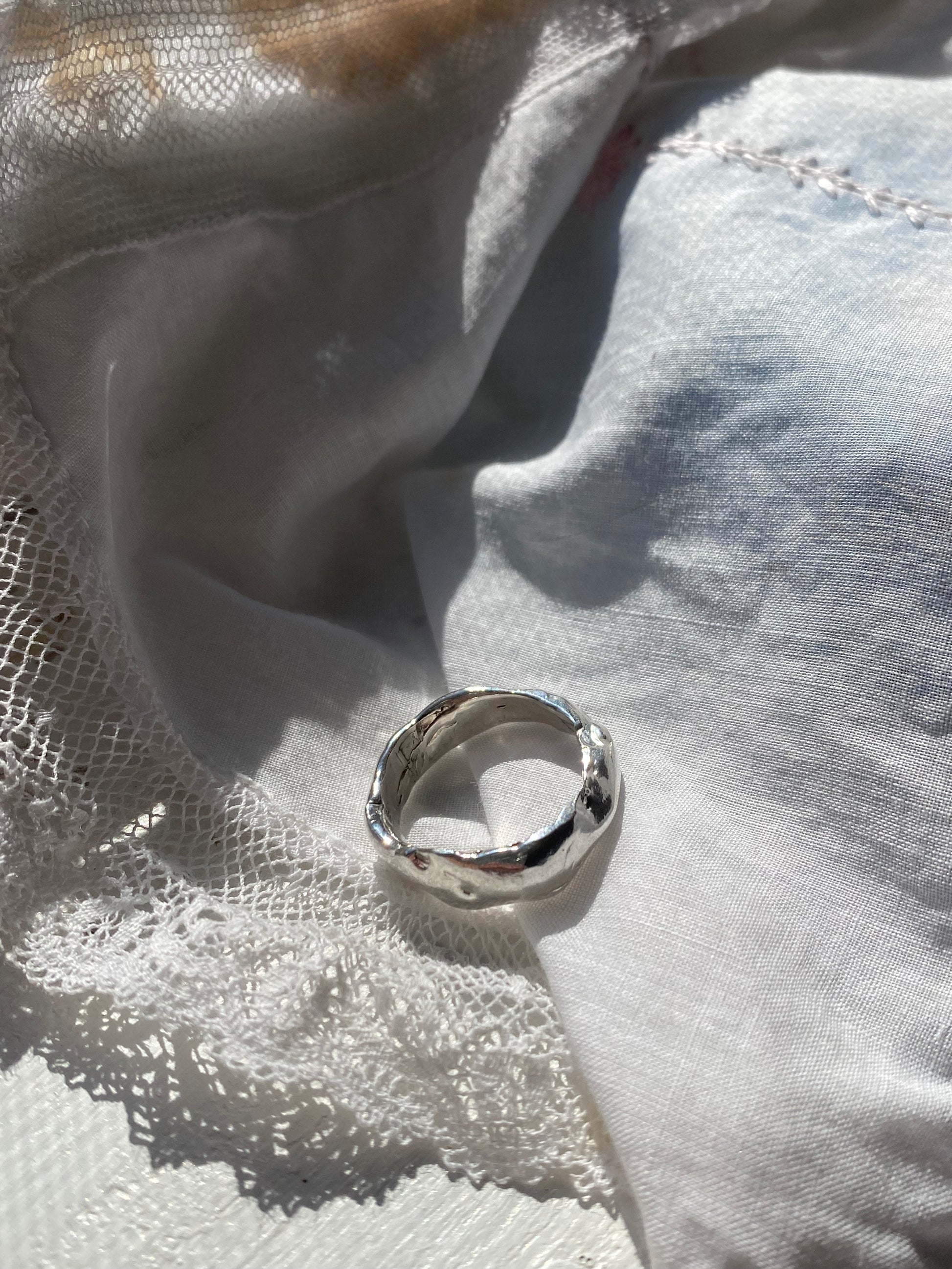 Organic Band Ring